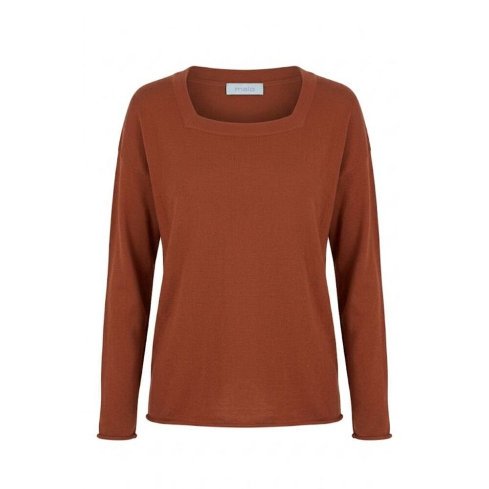 Malo Brown Cotton Women's Women's Sweater